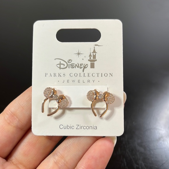 Alex and Ani Disney Parks Collection Gold Earrings - Picture 1 of 3